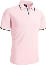 V VALANCH Golf Polo Shirts for Men Short Sleeve Moisture Wicking Summer Casual Collared Shirts Tennis Polo - Image 2